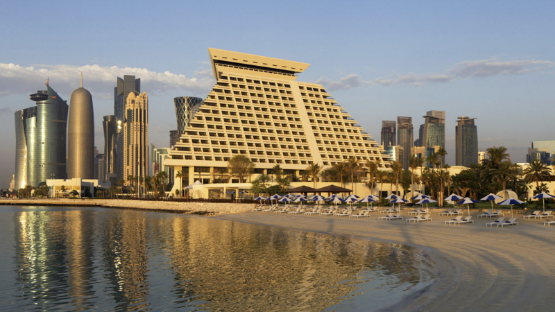 Doha, Qatar un piccolo stato che costituisce un lembo della penisola arabica.