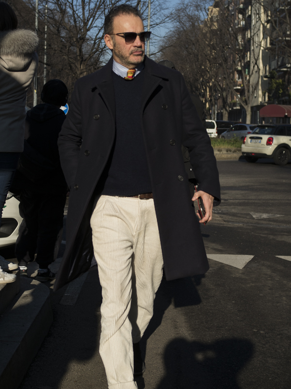 Milano men's fashion week street style