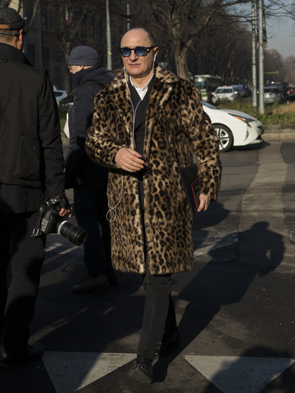 Milano men's fashion week street style