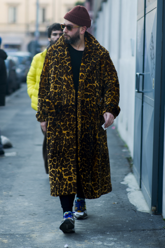 Milano men's fashion week street style