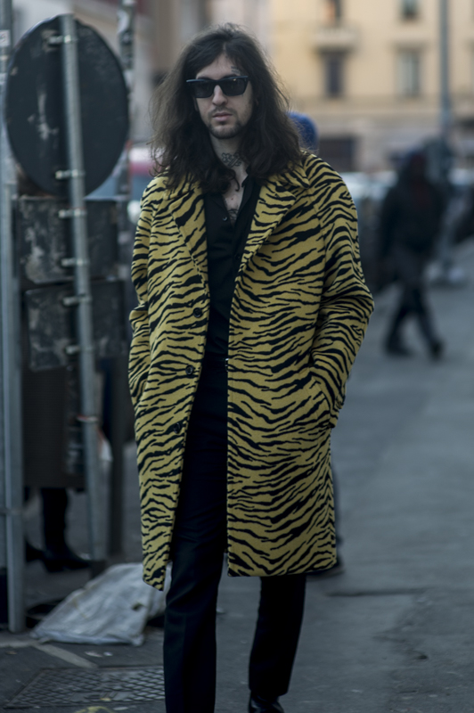 Milano men's fashion week street style