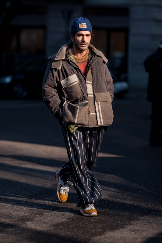 Milano men's fashion week street style