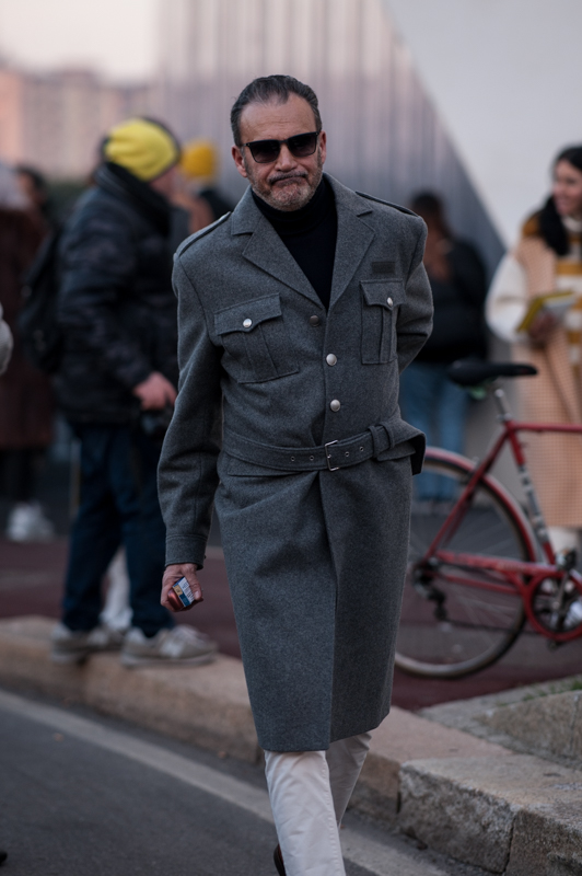 Milano men's fashion week street style