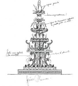 Chef's design ovvero le ricette dei grandi chef e i loro disegni preparatori, raccolte da Francesca Tagliabue, pubblicate da Nomos Edizioni.