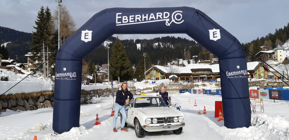 EBERHARD & CO. antica maison di orologeria svizzera torna a sfidare il tempo sulla pista come Official Timekeeper nella Winter Marathon.