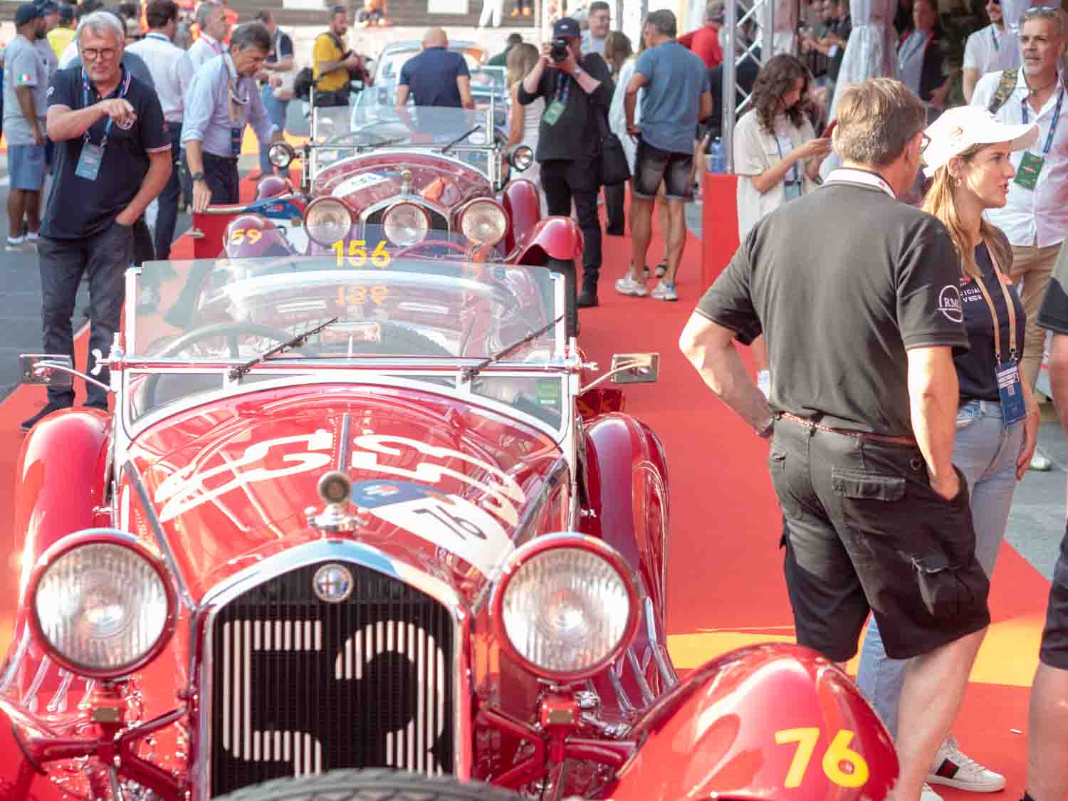 La 1000Miglia edizione 2023 è finalmente partita da Brescia come consuetudine. In gara 417 vetture che in 5 tappe percorreranno 2000 Km. 