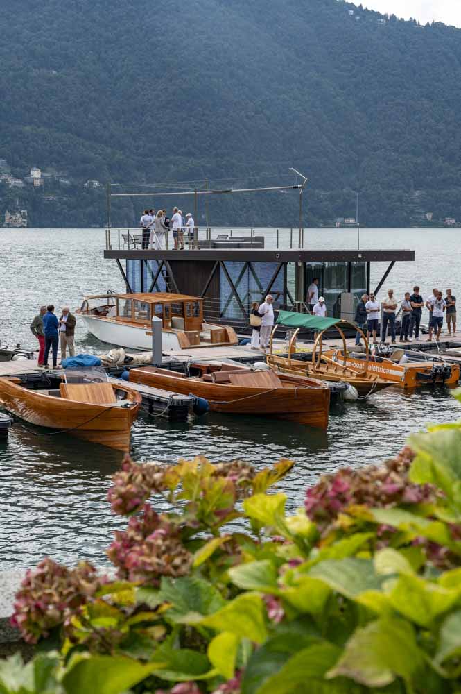 Yatch elettrici ormegiati a Villa d'Este