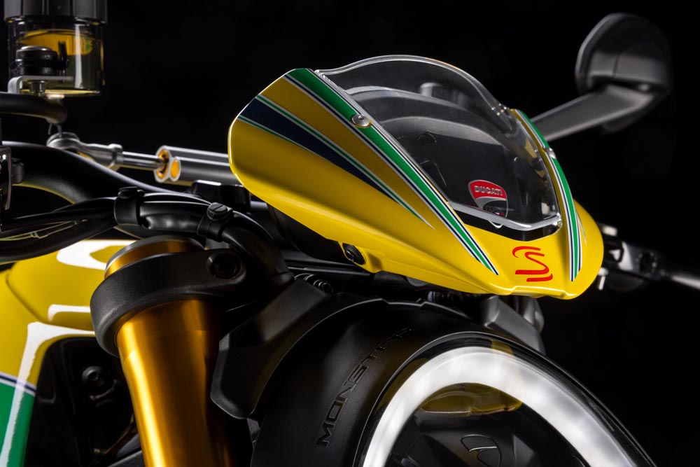 Ducati Senna: omaggio ad Ayrton Senna con il Monster da collezione