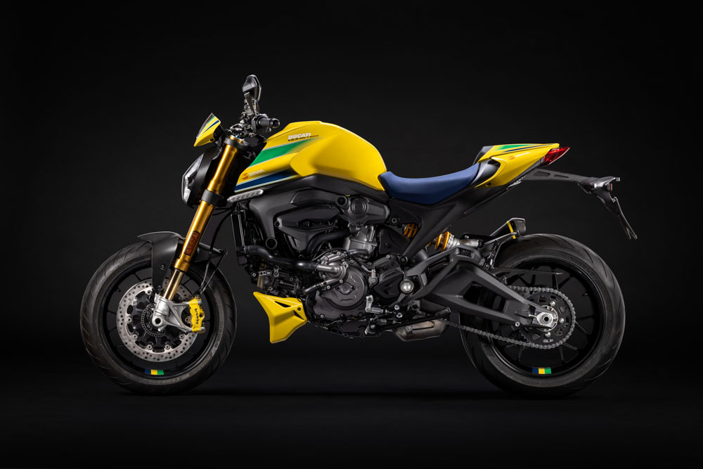 Ducati Senna: omaggio ad Ayrton Senna con il Monster da collezione