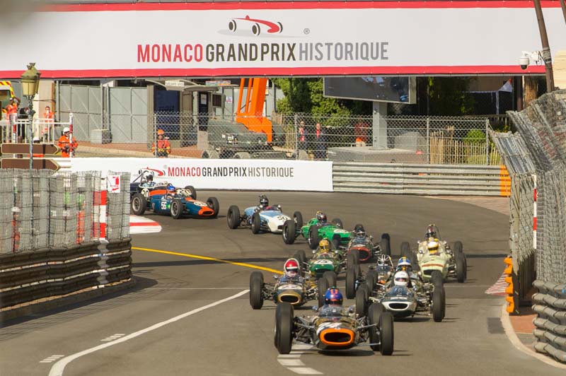 Grand Prix Historique de Monaco, la storia delle Formula1