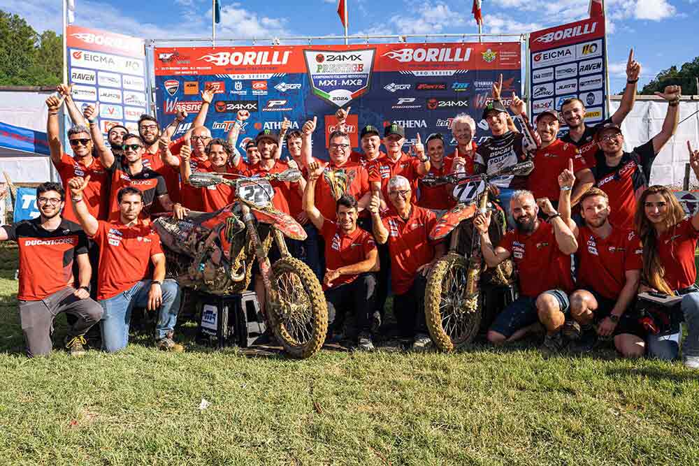 Doppia vittoria nel Motocross per la Ducati Desmo450 MX