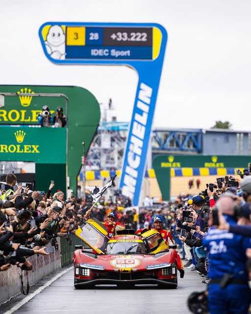 Ferrari vince la 24h di Le Mans 2024 per il secondo anno consecutivo