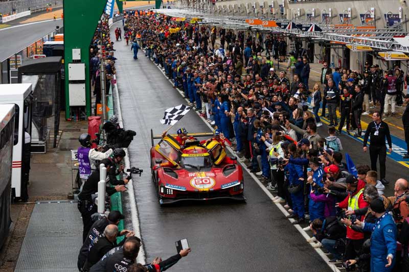 Ferrari vince la 24h di Le Mans 2024 per il secondo anno consecutivo