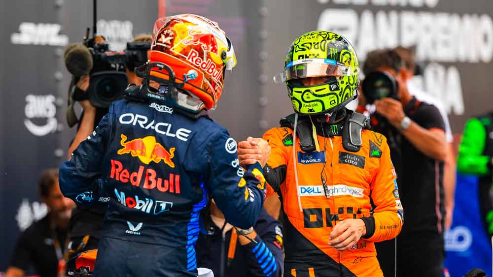 Lando Norris secondo al GP di Barcelona