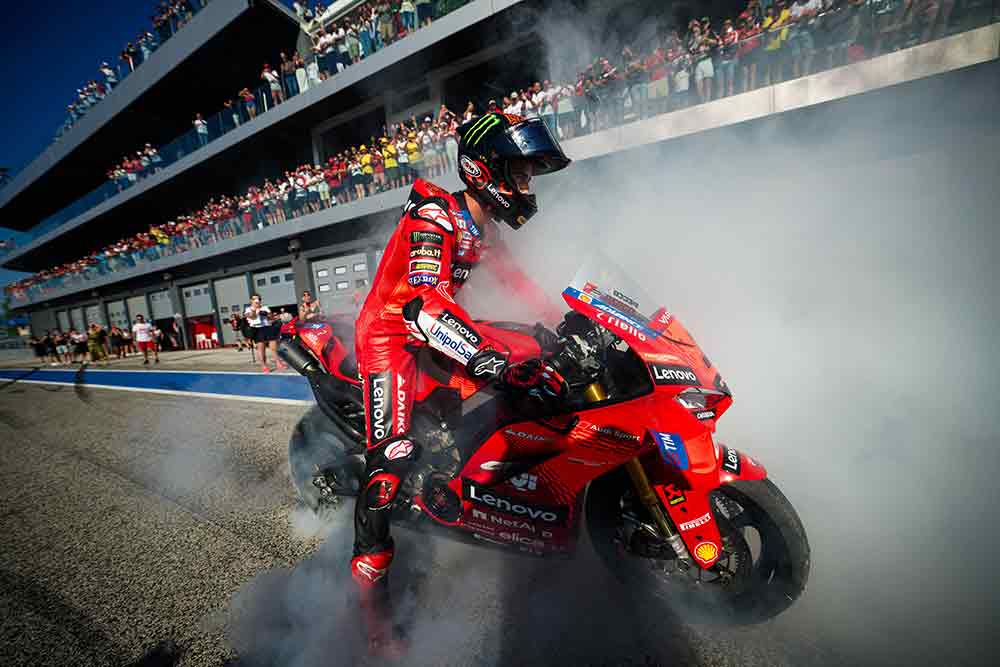 Bagnaia vince la Race of Champions la festa del WDW