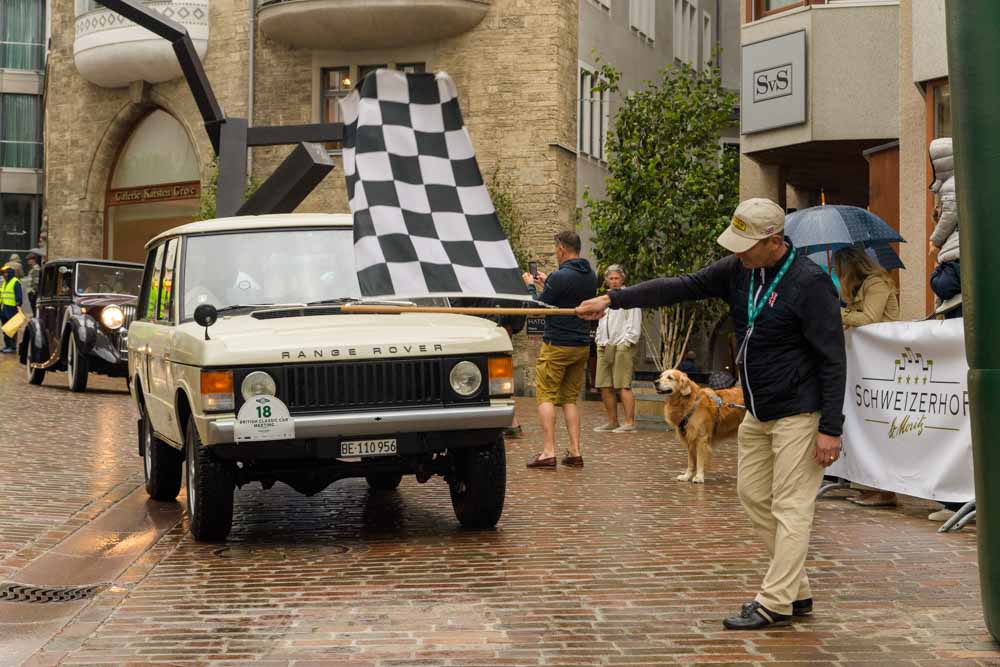 British Classic Car Meeting 2024: le auto british a St. Moritz