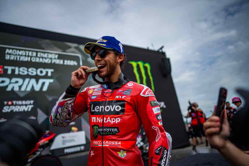 Bastianini conquista Silverstone