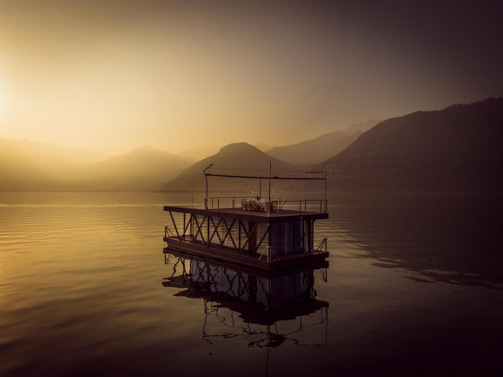 House Boat sul Lago di Como: un progetto sostenibile e innovativo