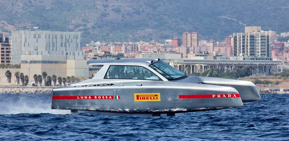 Luna Rossa e il catamarano ad idrogeno alla 37ª Coppa America