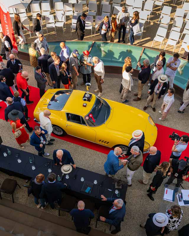 Concorso d'Eleganza Varignana trionfa la Ferrari 275 GTB del 1966