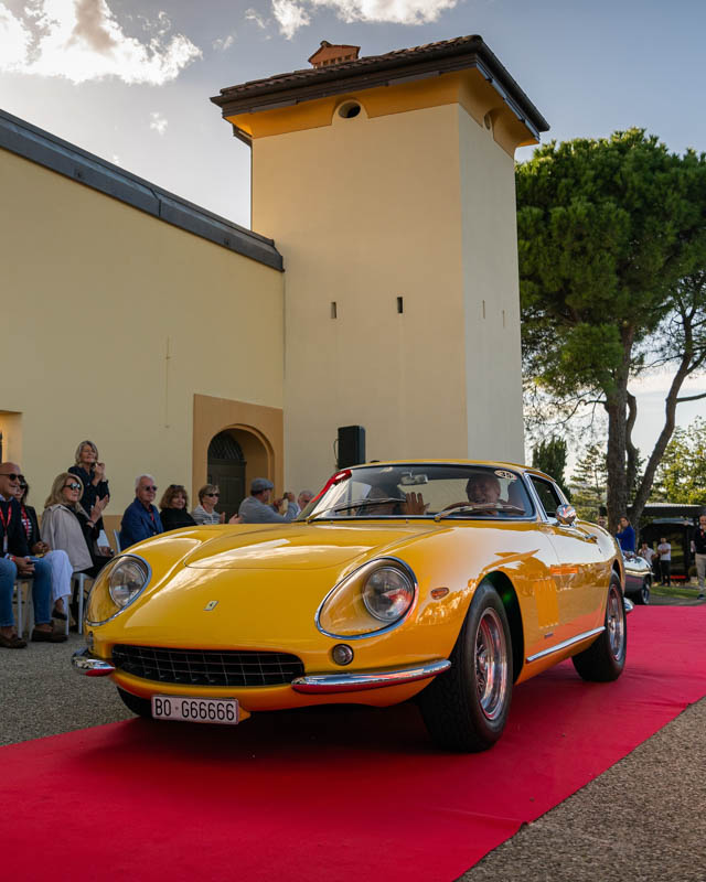 Concorso d'Eleganza Varignana trionfa la Ferrari 275 GTB del 1966