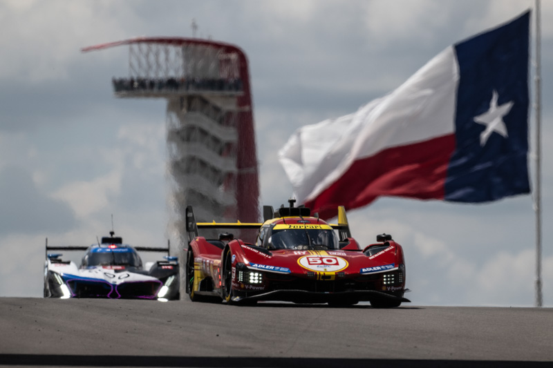 La Ferrari vince ad Austin: storica vittoria della 499P #83 al WEC