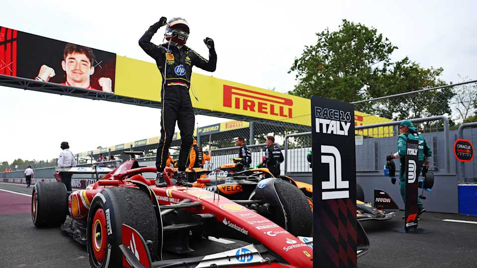 Leclerc vince a Monza: una vittoria storica nel Gran Premio d'Italia