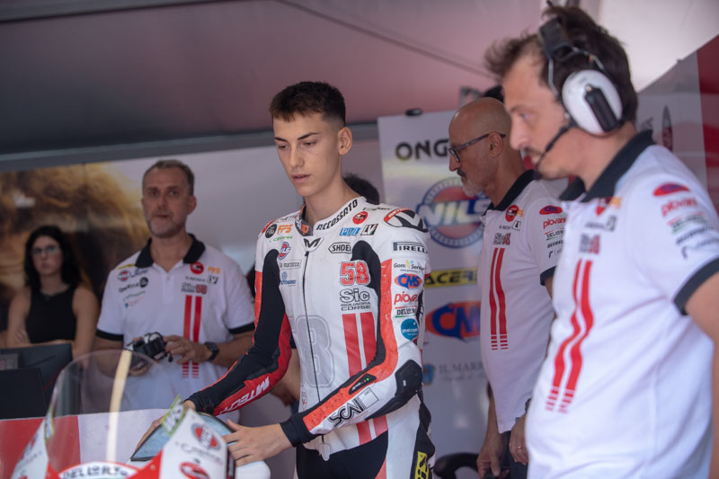 Lunetta lotta serrata con Alonso nelle qualifiche Moto3 a Misano