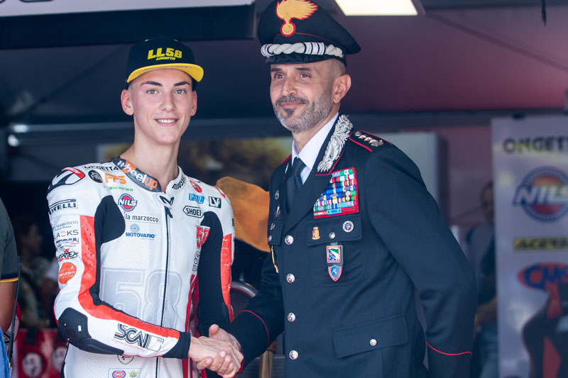 Lunetta lotta serrata con Alonso nelle qualifiche Moto3 a Misano