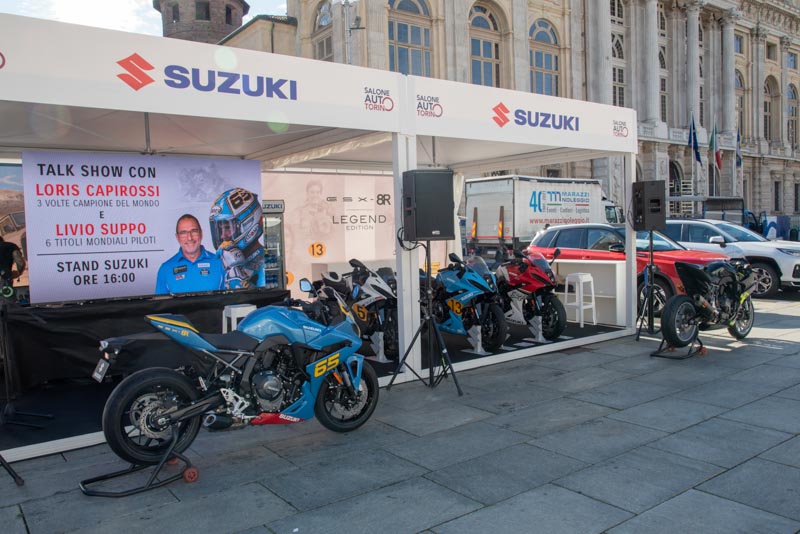 Suzuki GSX-8R Legend Edition, tributo ai miti del motociclismo