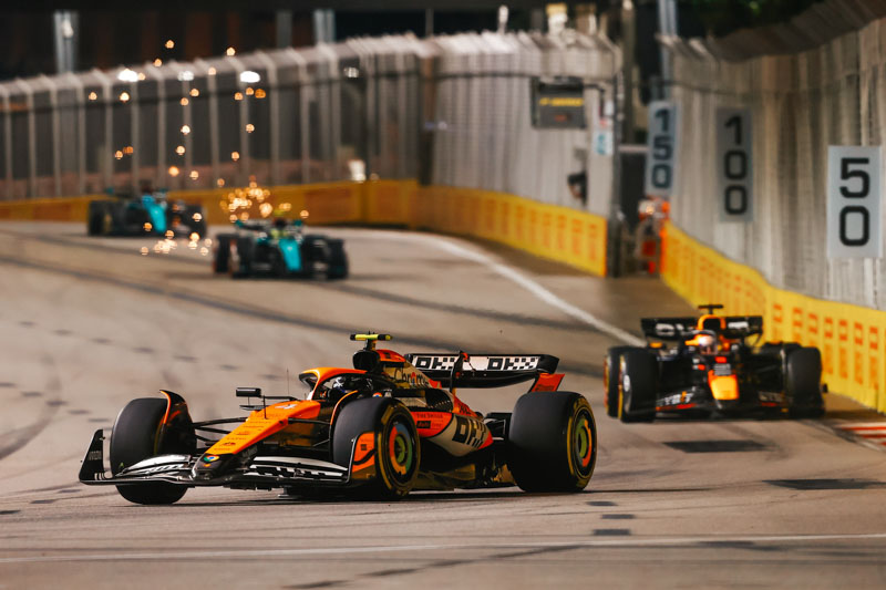 Vittoria strepitosa di Norris nel GP di Singapore cosa cambia in classifica