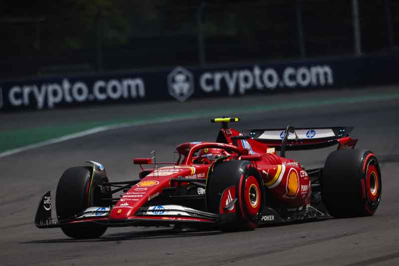 Carlos Sainz conquista la pole position nel GP di Città del Messico