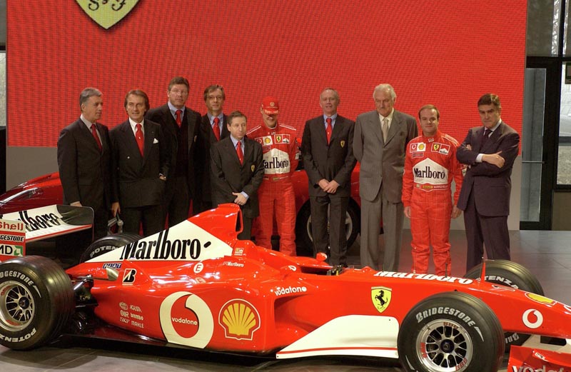 I successi della Ferrari nella F1 durante gli anni 2000 i piloti e monoposto leggendarie