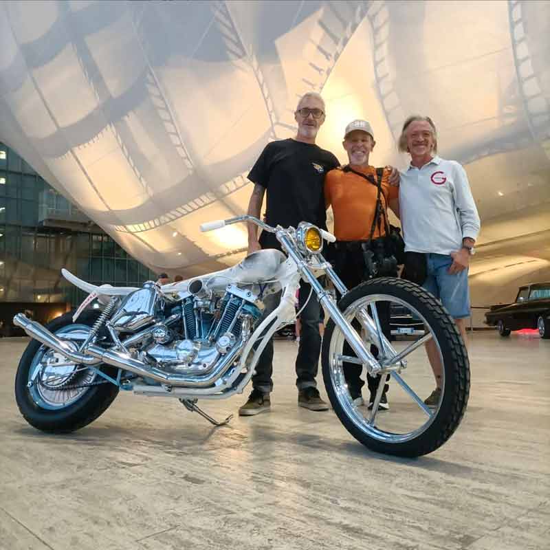 Koikohaku una Harley Davidson XL 1000 secondo Giacomo Galbiati