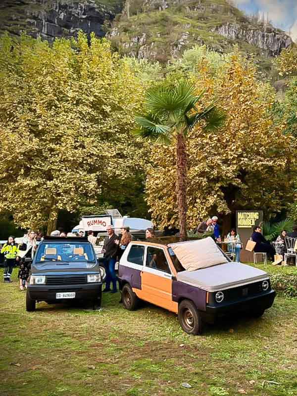 La Panda Materia e il fascino del restomod al Nautilus sul Lago di Como