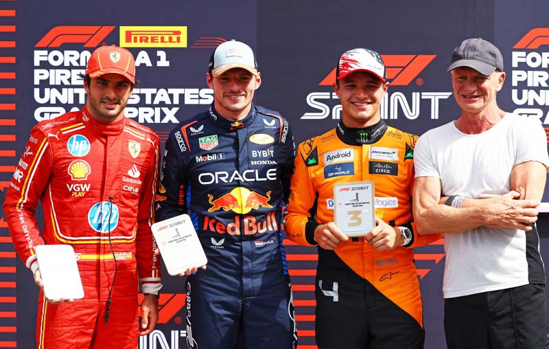 Max Verstappen vince la sprint race del GP di Austin