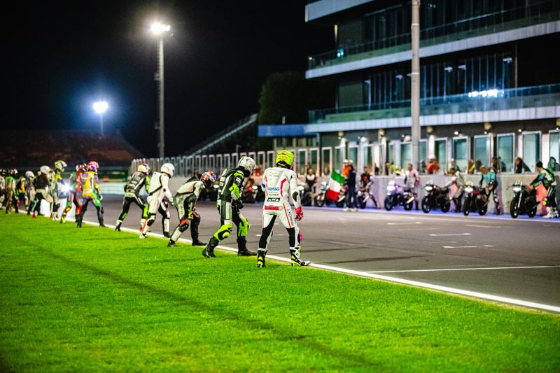 Moto Guzzi Fast Endurance Rivola tra i protagonisti della Night Race di Misano