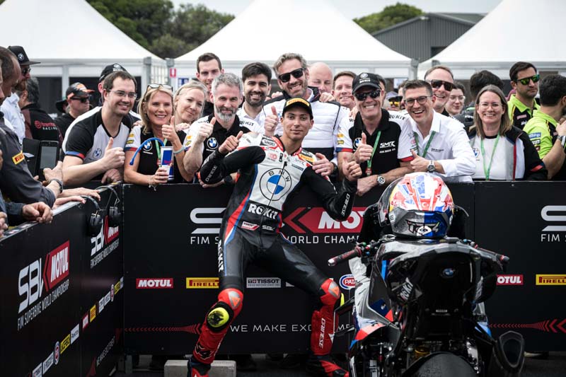 Toprak Razgatlioglu è il campione del Mondo Superbike storica vittoria per BMW Motorrad