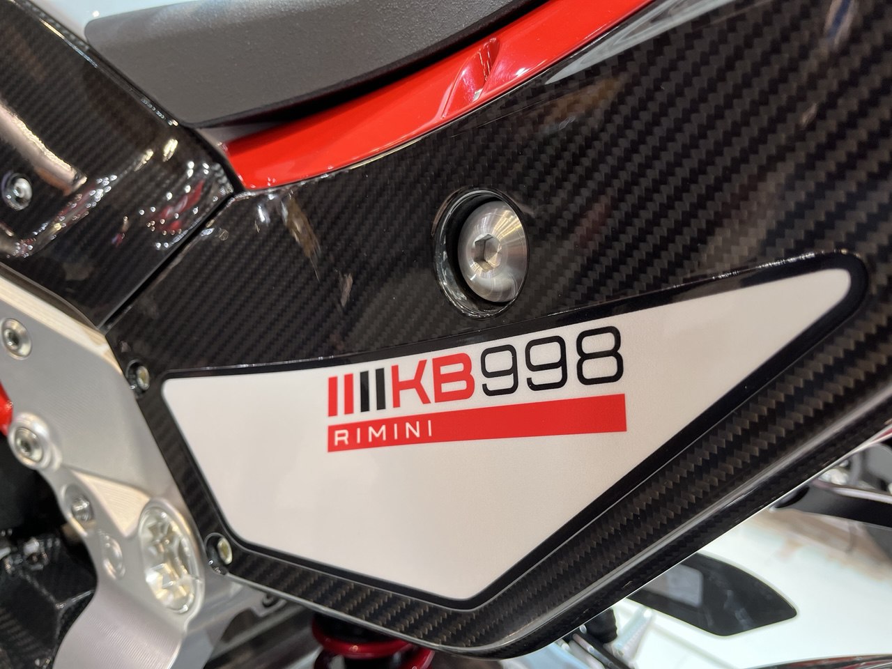 Bimota KB998 Rimini dalla SBK alla strada