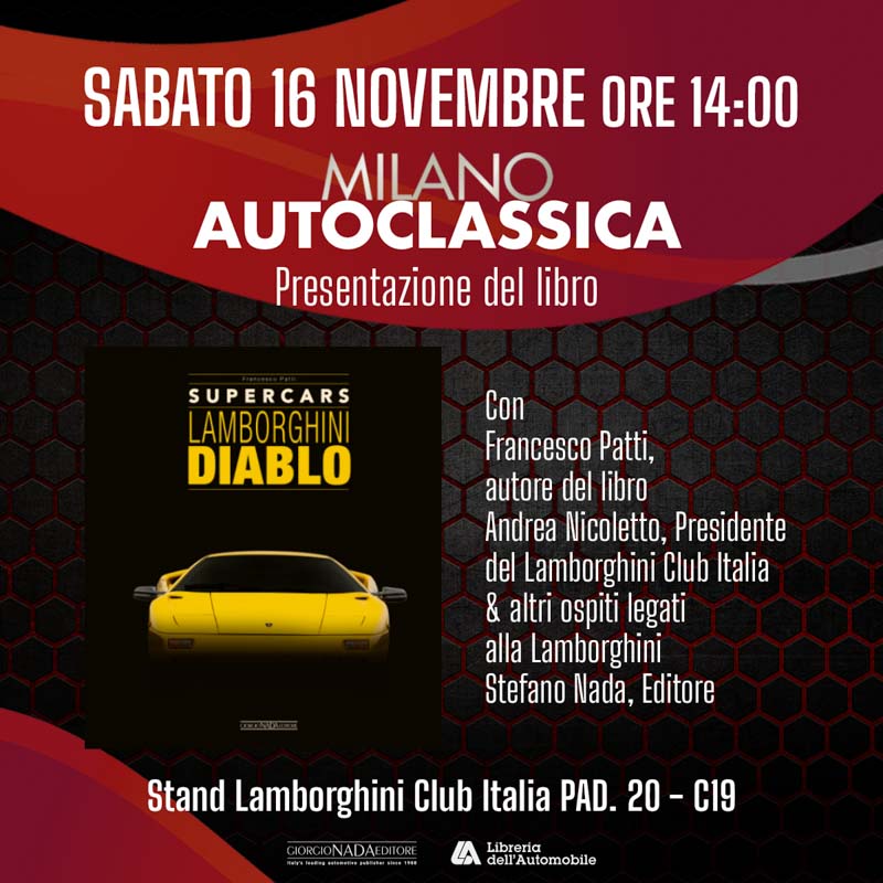 A Milano AutoClassica i libri di Giorgio Nada Editore che raccontano il fascino delle auto