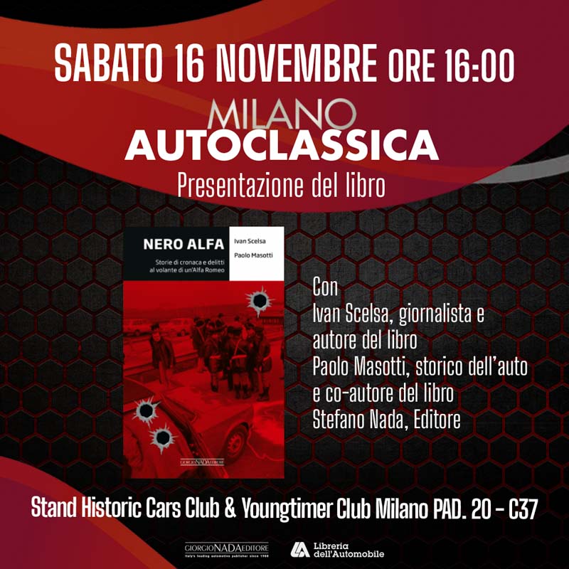 A Milano AutoClassica i libri di Giorgio Nada Editore che raccontano il fascino delle auto