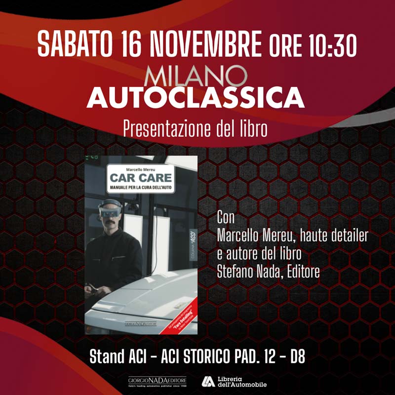 A Milano AutoClassica i libri di Giorgio Nada Editore che raccontano il fascino delle auto