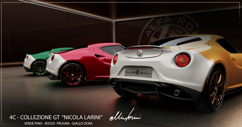 Alfa Romeo 4C la collezione GT “Nicola Larini”