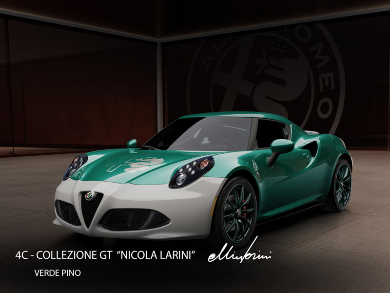 Alfa Romeo 4C la collezione GT “Nicola Larini”