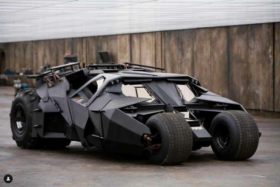 Batmobile Tumbler un pezzo unico per collezionisti all'asta