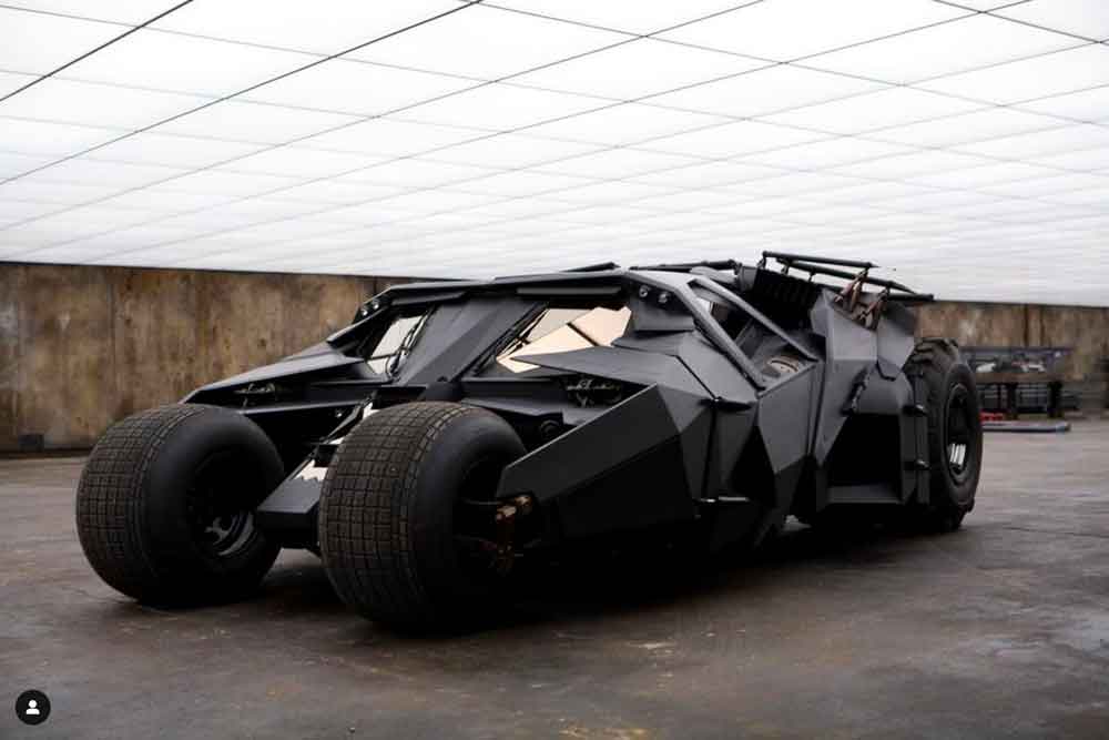 Batmobile Tumbler un pezzo unico per collezionisti all'asta