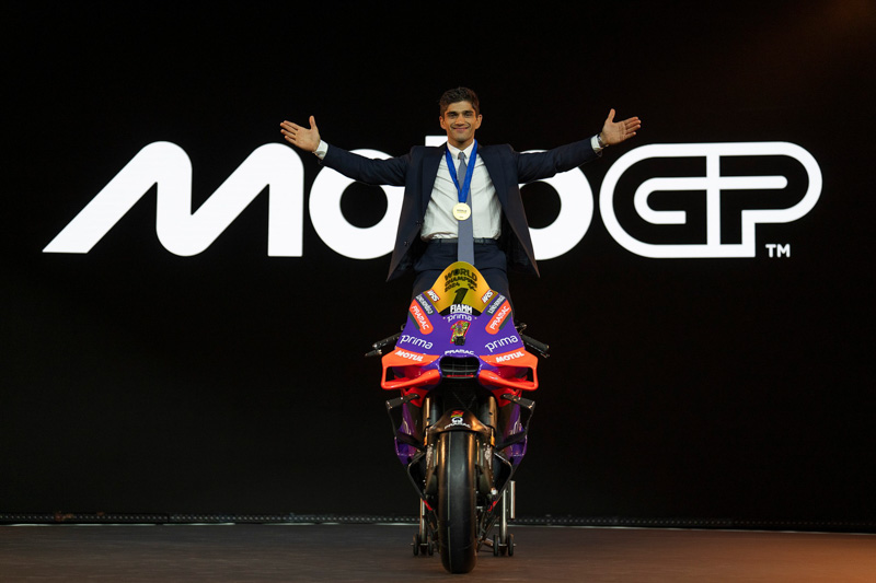 Il nuovo logo MotoGP nuova stagione del motociclismo