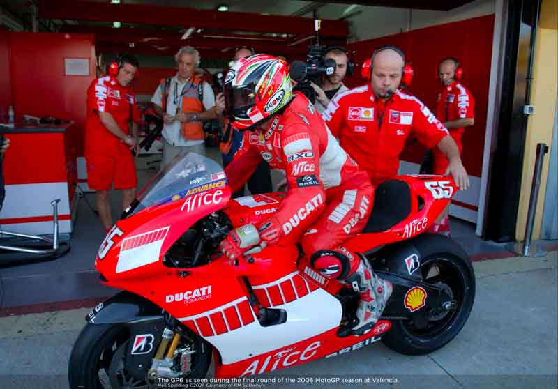 La Ducati GP6 del 2006 di Loris Capirossi all’asta