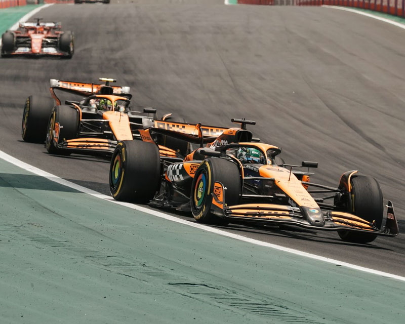 McLaren e Lando Norris vincono la Sprint Race del GP del Brasile