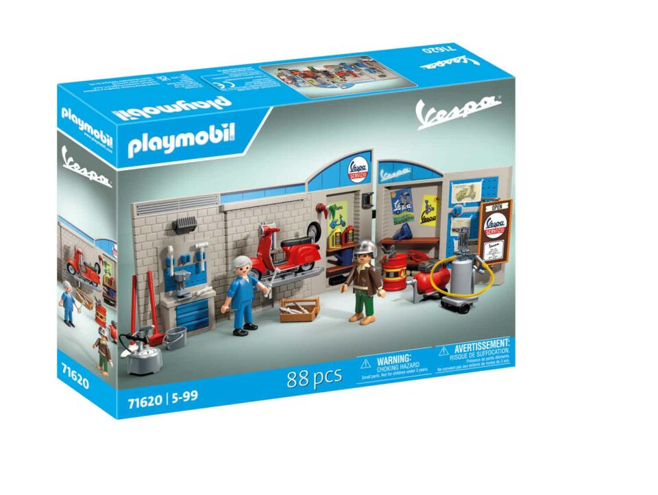 Playmobil GARAGE VESPA ANNI ’60 la Vespa versione giocattolo